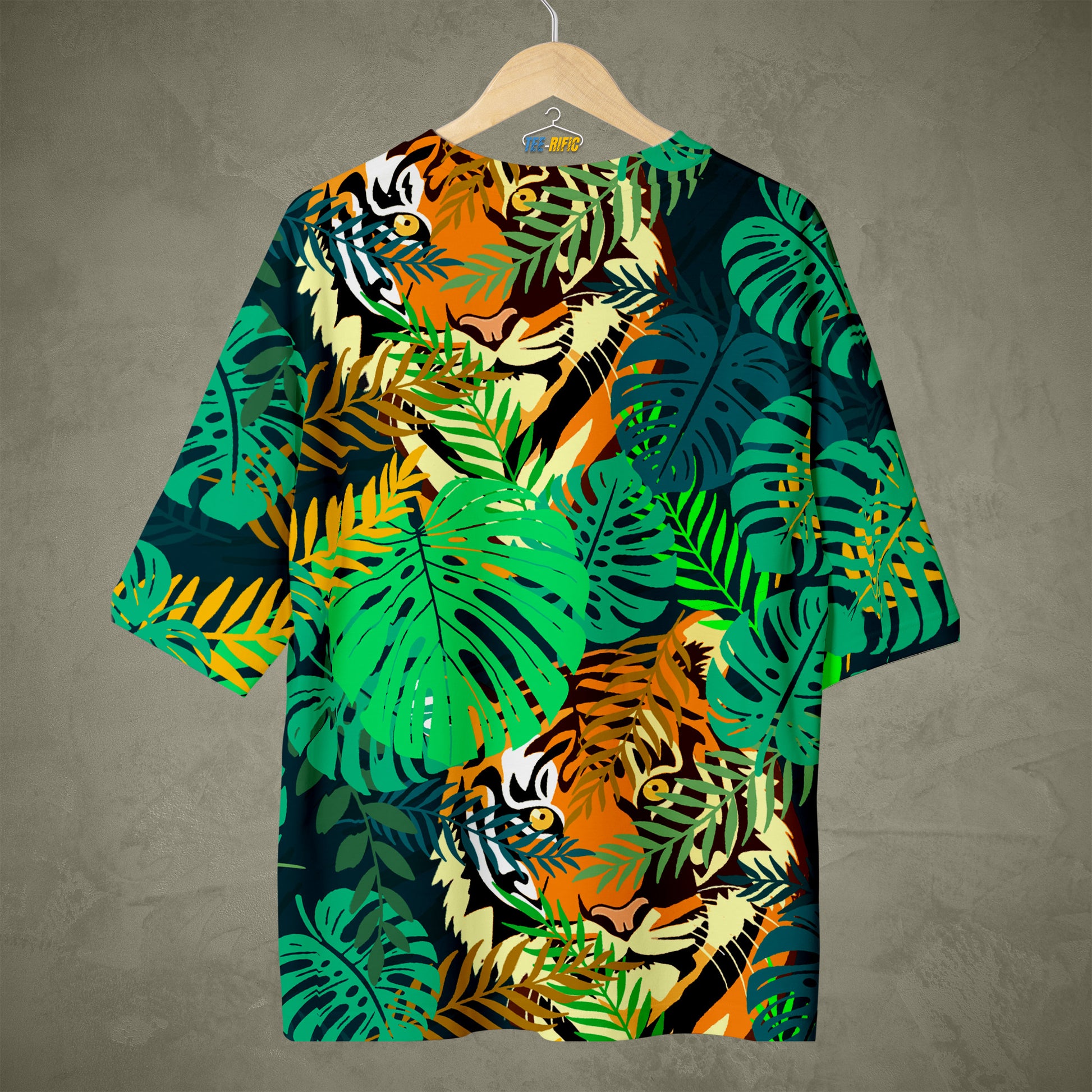 Jungle themed T shirt for those who love nature and forests. 