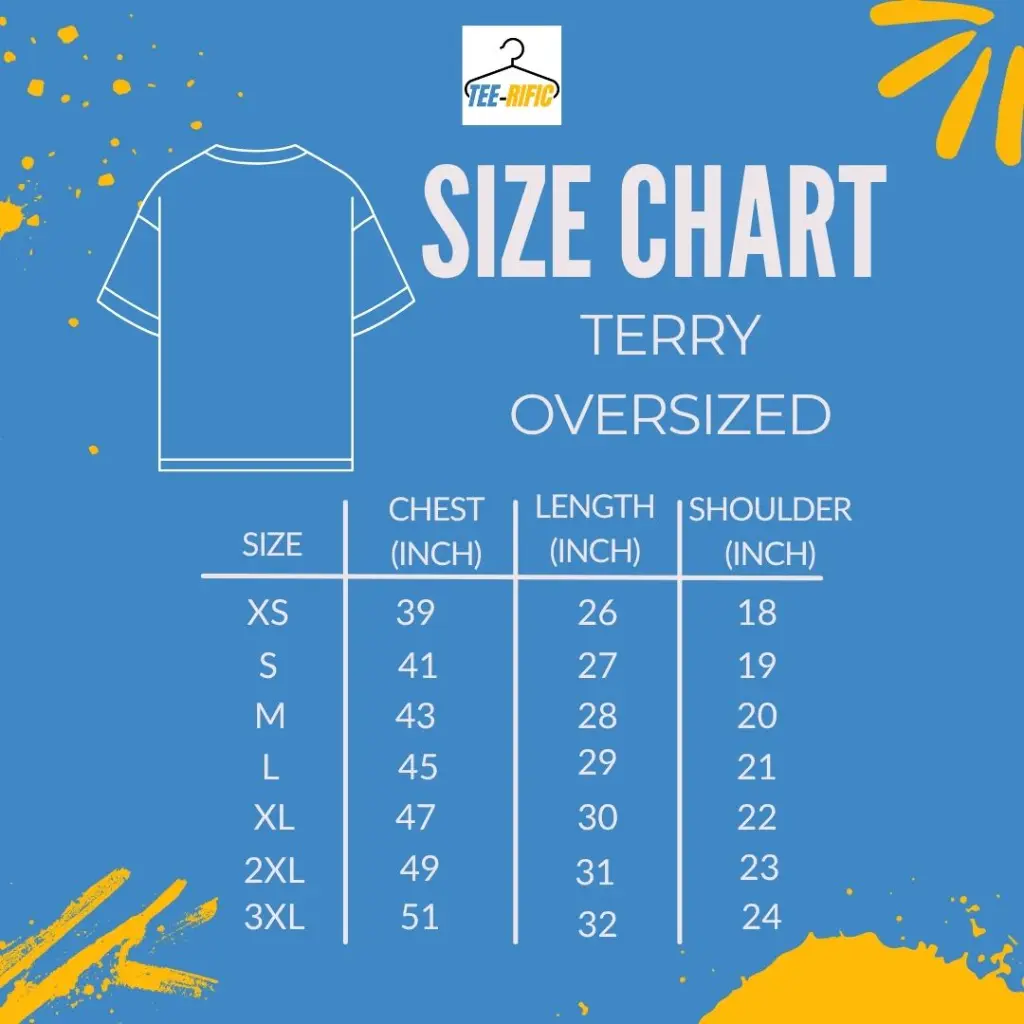 Terry Oversized Tshirt Size.webp