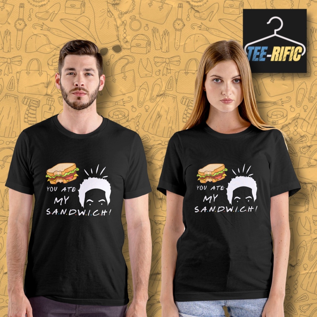 You Ate My Sandwich - Unisex T-shirt (Black, S)
