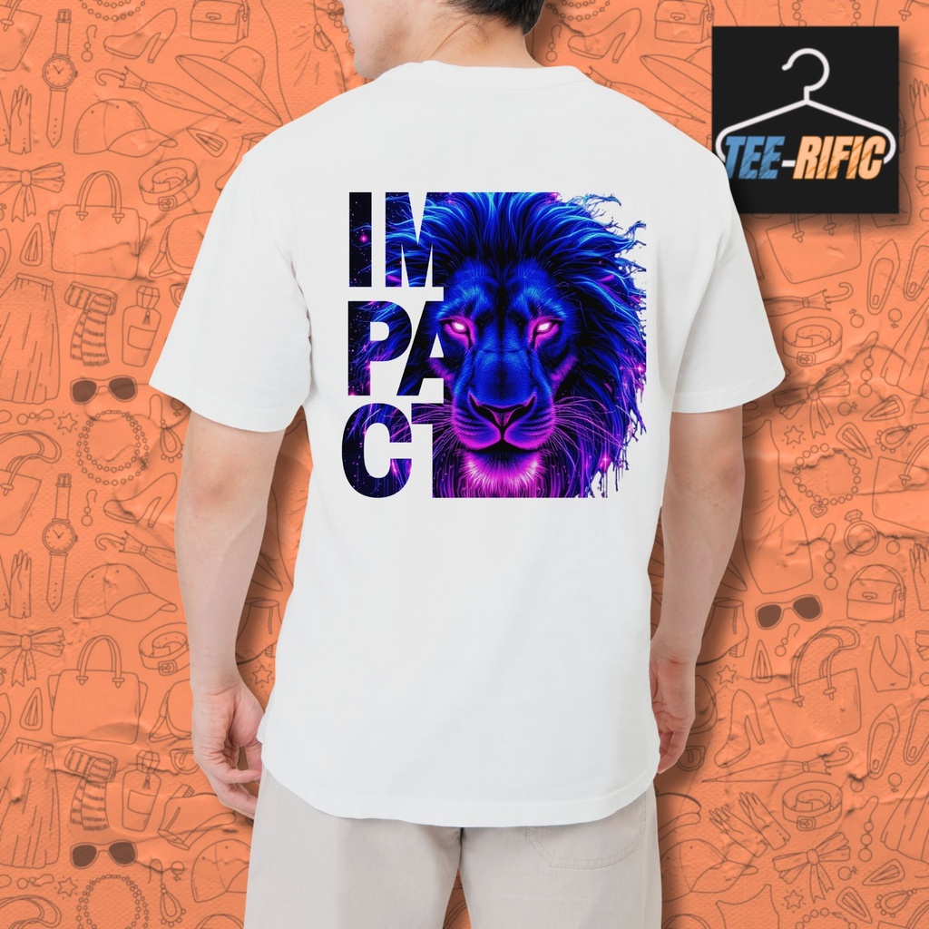 IMPACT - Oversized Unisex T-shirt (White, S)