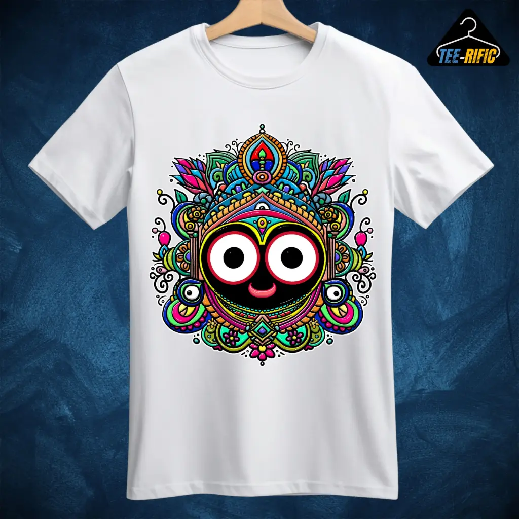 Jagannath Rath Yatra Special - Unisex T-shirt White (S)