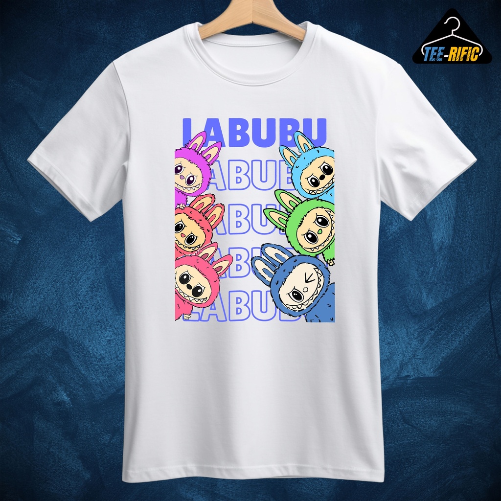 Labubu All Over - Unisex T-shirt (White, S)