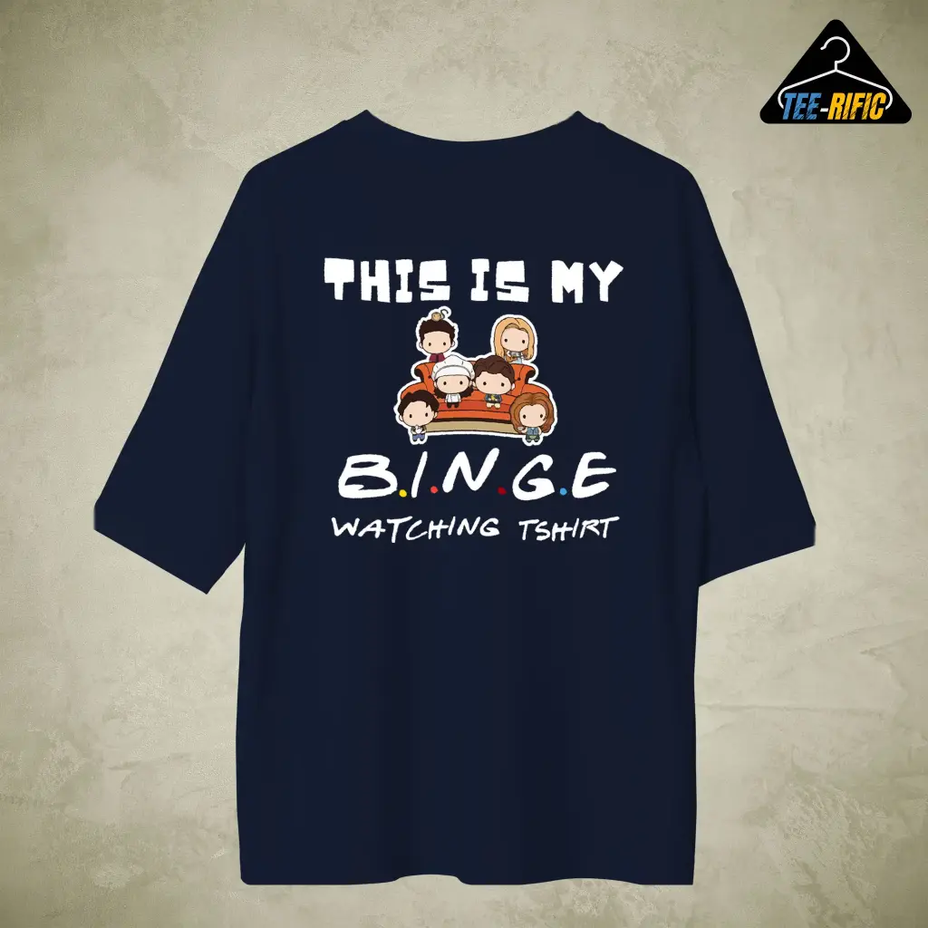 The One You'll Never Take Off - Unisex Oversized T-Shirt (S, Navy Blue)