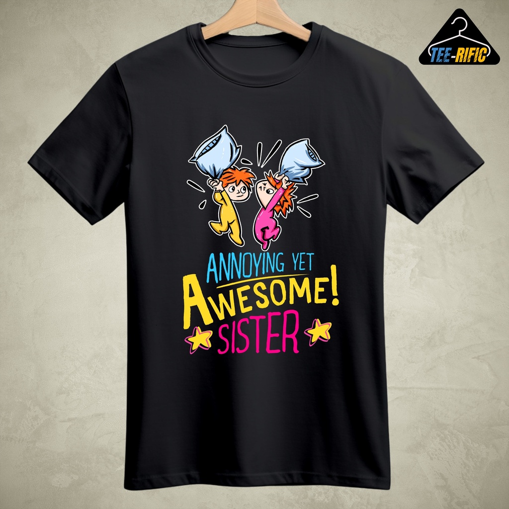 Awesome Sister - Women's T-shirt (Black, S)