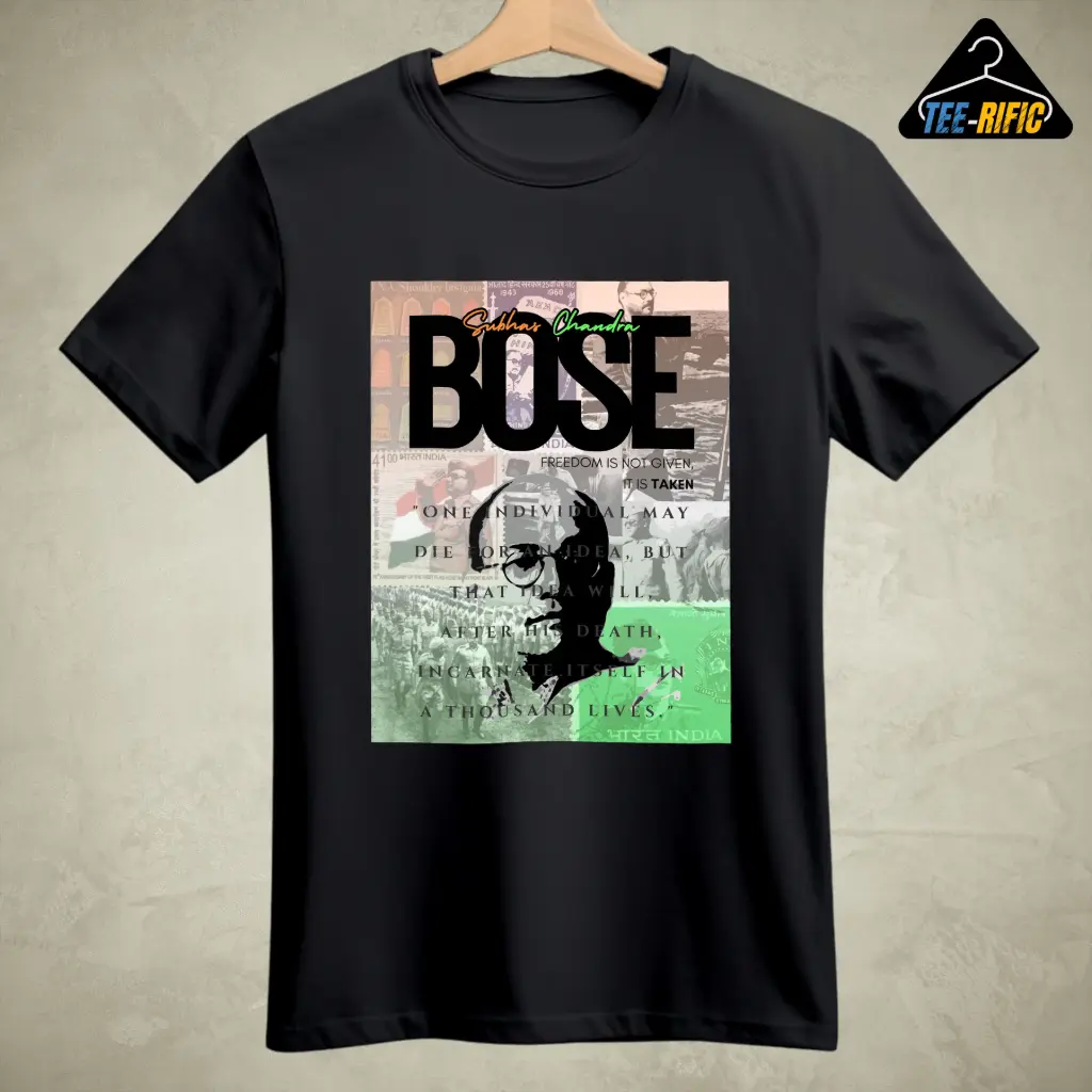 Bose The National Hero - Unisex T-shirt (Black, S)