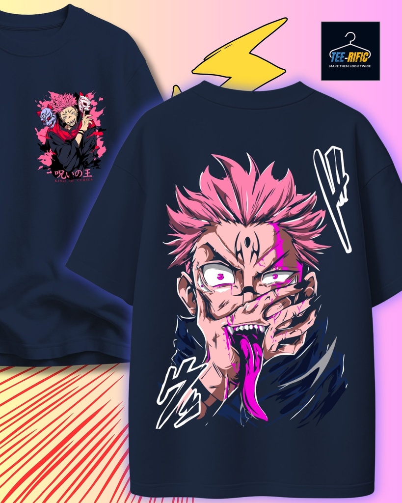 Sukuna JJK Oversized Tshirt