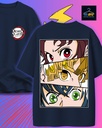 Demon Slayer Trio Oversized Tshirt