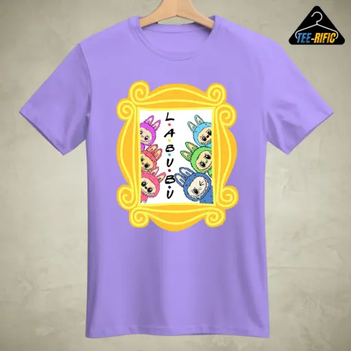 Labubu x FRIENDS - A Legendary Crossover - Unisex T-shirt