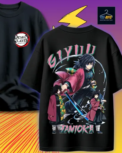 Giyu Tomioka Oversized Tshirt