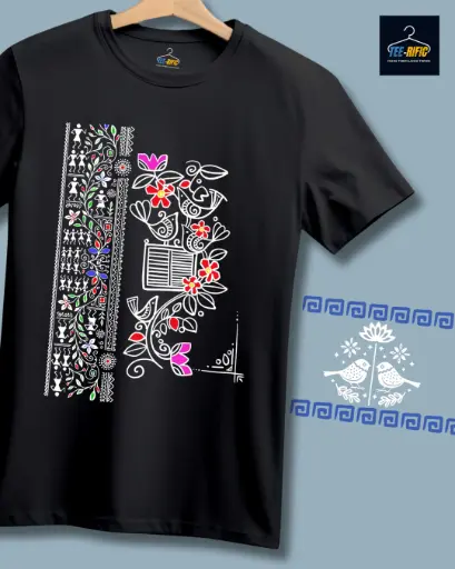 Bengali Alpona Style Unisex Tshirt